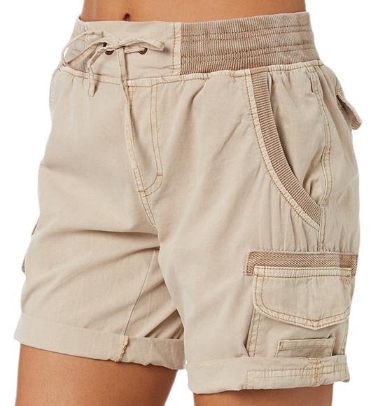 Nora - Lässige Cargo-Shorts mit Kordelzug und Taschendetails