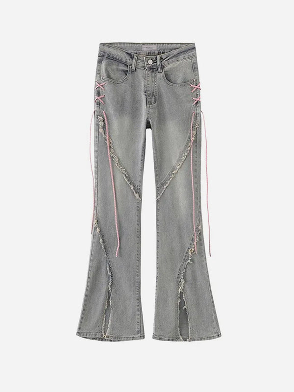 Valentina - Weite Jeans mit hohem Bund – Modern und bequem